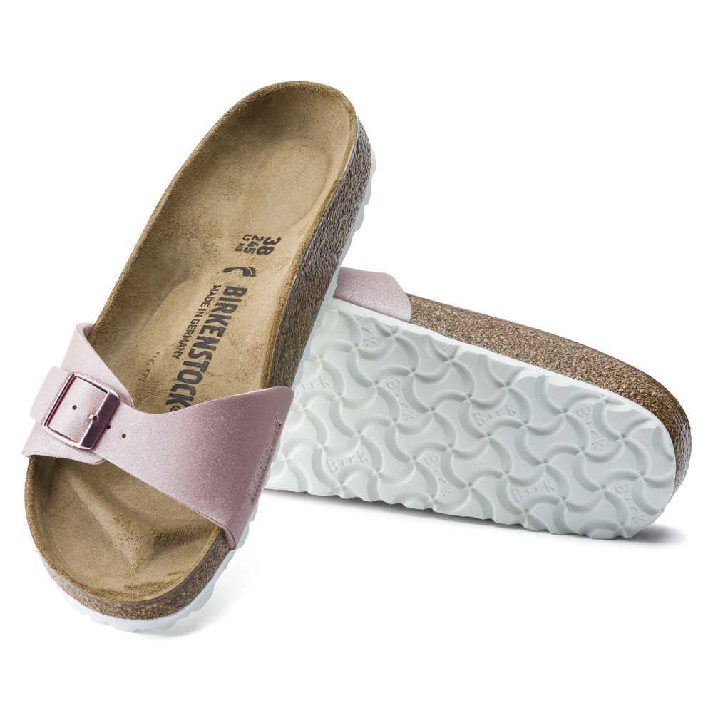 birkenstock madrid big buckle old rose