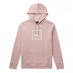 HUF, Sweat hood box logo, Coral pink