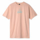 HUF, T-shirt forbidden domain ss, Coral pink