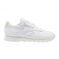 REEBOK, Cl lthr, White/alabas/chalk