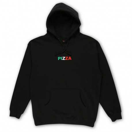 Sweat tri logo hood - Black