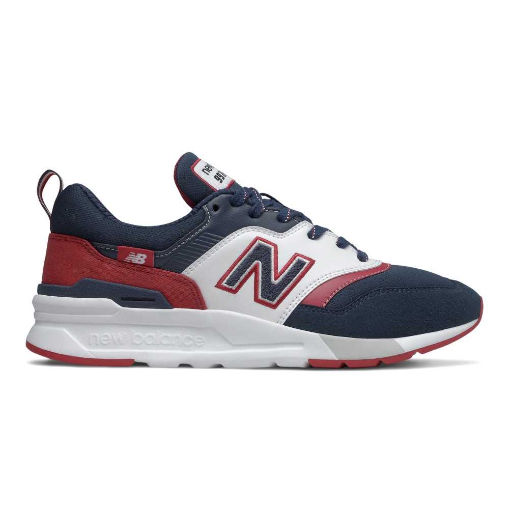 NEW BALANCE Cm997 D Navy/burgundy - Baskets Basses - Suffern