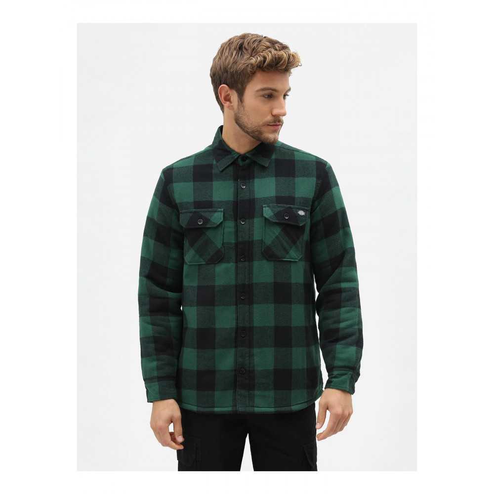 DICKIES Lansdale Shirt Pine Green 
