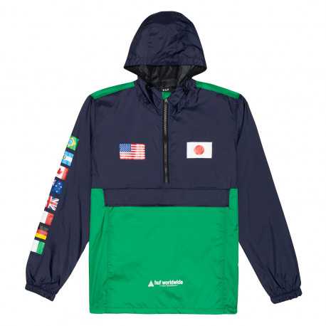 Jacket flags anorak - French navy