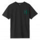 HUF, T-shirt planta classic h ss, Black