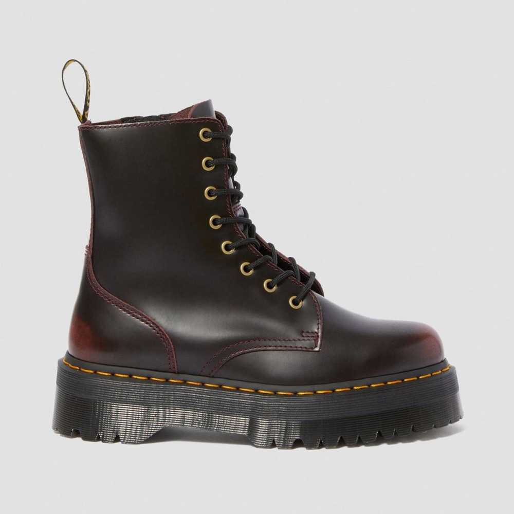 dr martens jadon cherry red arcadia