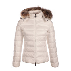 JUST OVER THE TOP, Luxe ml capuche grand froid, Blanc