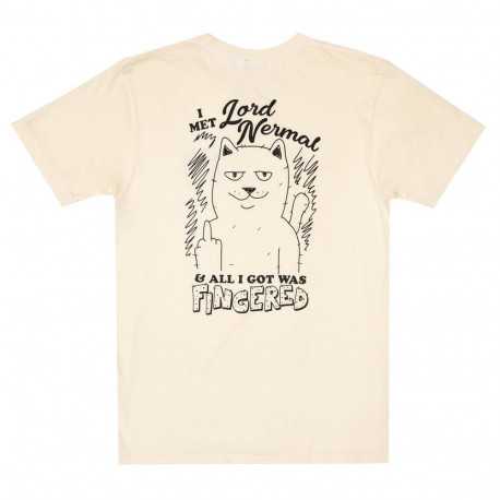 Fingered tee - Natural