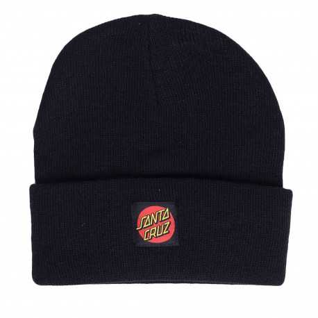 Classic label beanie - Black