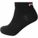 FILA, Quarter unisex fila 3 pairs per pack, Black