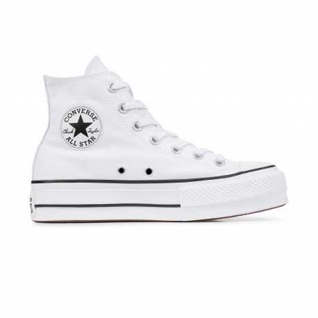 Chuck taylor all star lift hi - White/black/white