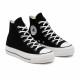 CONVERSE, Chuck taylor all star lift hi, Black/white/white