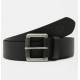 DICKIES, South shore leather belt, Black