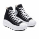 CONVERSE, Chuck taylor all star move hi, Black/natural ivory/white