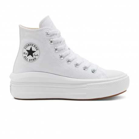 Chuck taylor all star move hi - White/natural ivory/black