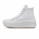 CONVERSE, Chuck taylor all star move hi, White/natural ivory/black