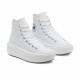 CONVERSE, Chuck taylor all star move hi, White/natural ivory/black