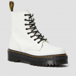 DR. MARTENS, Jadon, White polished smooth