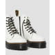 DR. MARTENS, Jadon, White polished smooth