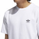 ADIDAS, 2.0 logo ss tee, White/black