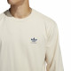 ADIDAS, 2.0 logo ls tee, Halo ivory