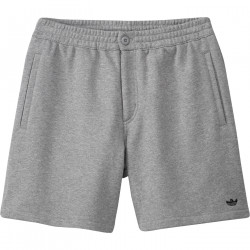 ADIDAS, Heavyweight shmoofoil short, Core heather/black