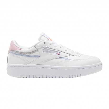 Club c double - Ftwr white/cold grey 2/orange flare