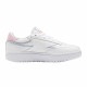 REEBOK, Club c double, Ftwr white/cold grey 2/orange flare