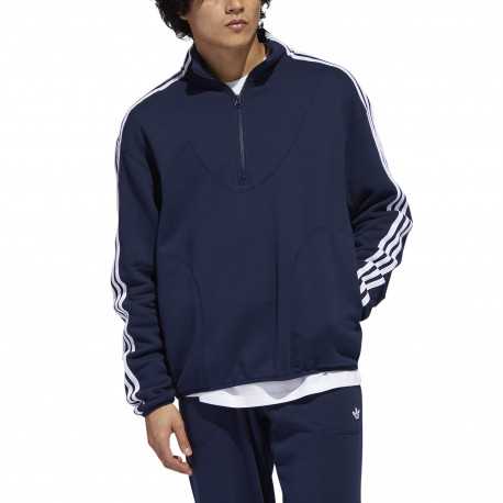 Terry track top - Collegiate navy/white