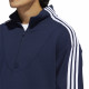 ADIDAS, Terry track top, Collegiate navy/white