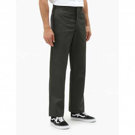 Original fit straight leg work pant - Olive green