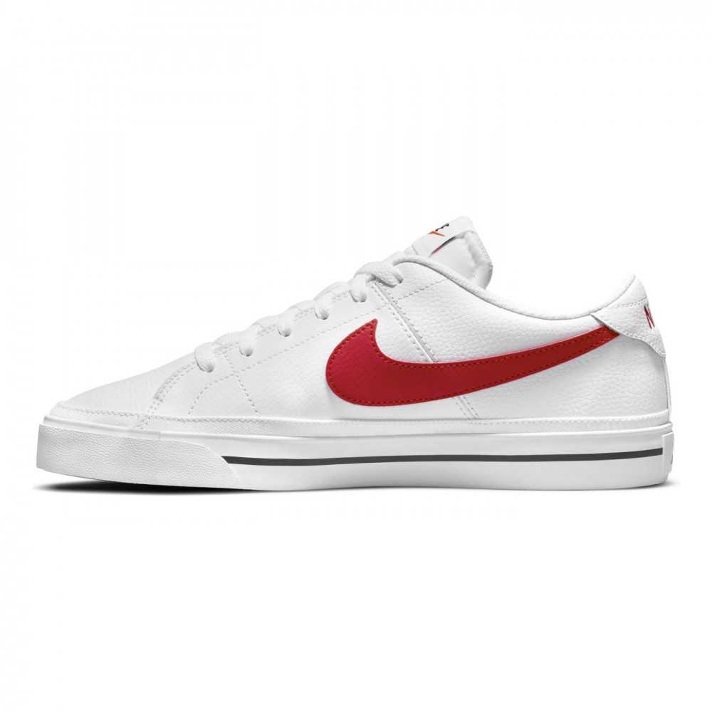 nike court legacy black red