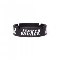 JACKER, Classic logo ashtray, Black