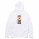 HUF, Sweat arcade hood, White