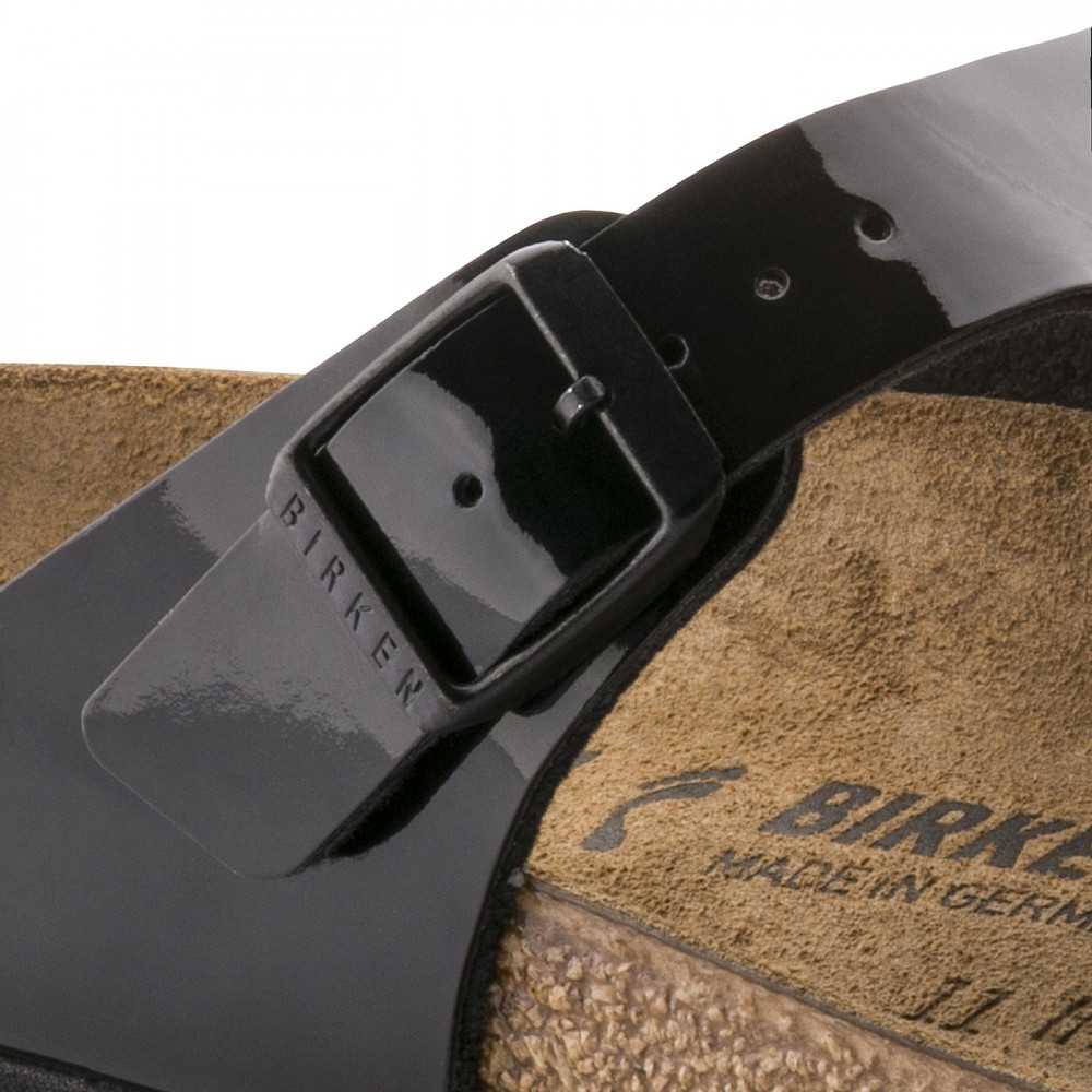 birkenstock gizeh noir vernis