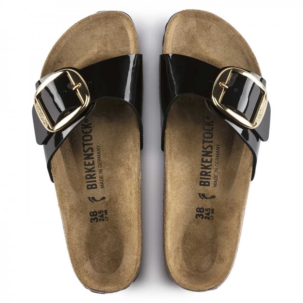 birkenstock vernis noir
