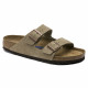 BIRKENSTOCK, Arizona sfb suede, Taupe