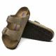 BIRKENSTOCK, Arizona sfb suede, Taupe