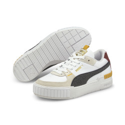 PUMA, Cali sport varsity wns, Puma white-ebony-vaporous gray