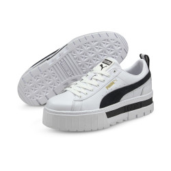 PUMA, Mayze lth wns, Puma white-puma black