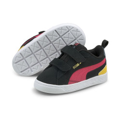 PUMA, Suede bloc v inf, Puma black-paradise pink