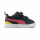 PUMA, Suede bloc v inf, Puma black-paradise pink