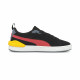 PUMA, Suede bloc jr, Puma black-paradise pink