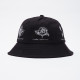 OBEY, Language of flowers bucket hat, Black