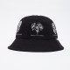 OBEY, Language of flowers bucket hat, Black
