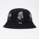 OBEY, Language of flowers bucket hat, Black