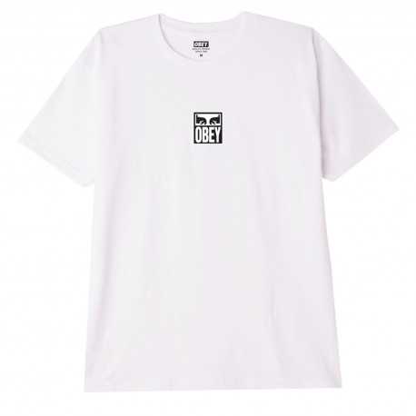 Obey eyes icon 3 - White