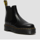 DR. MARTENS, 2976 quad, Black polished smooth