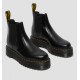 DR. MARTENS, 2976 quad, Black polished smooth