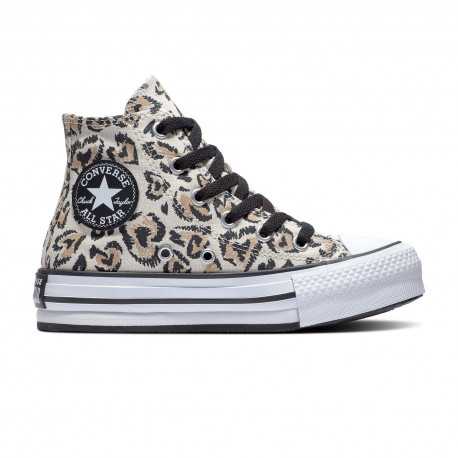 Chuck taylor all star eva lift hi - Driftwood/black/white